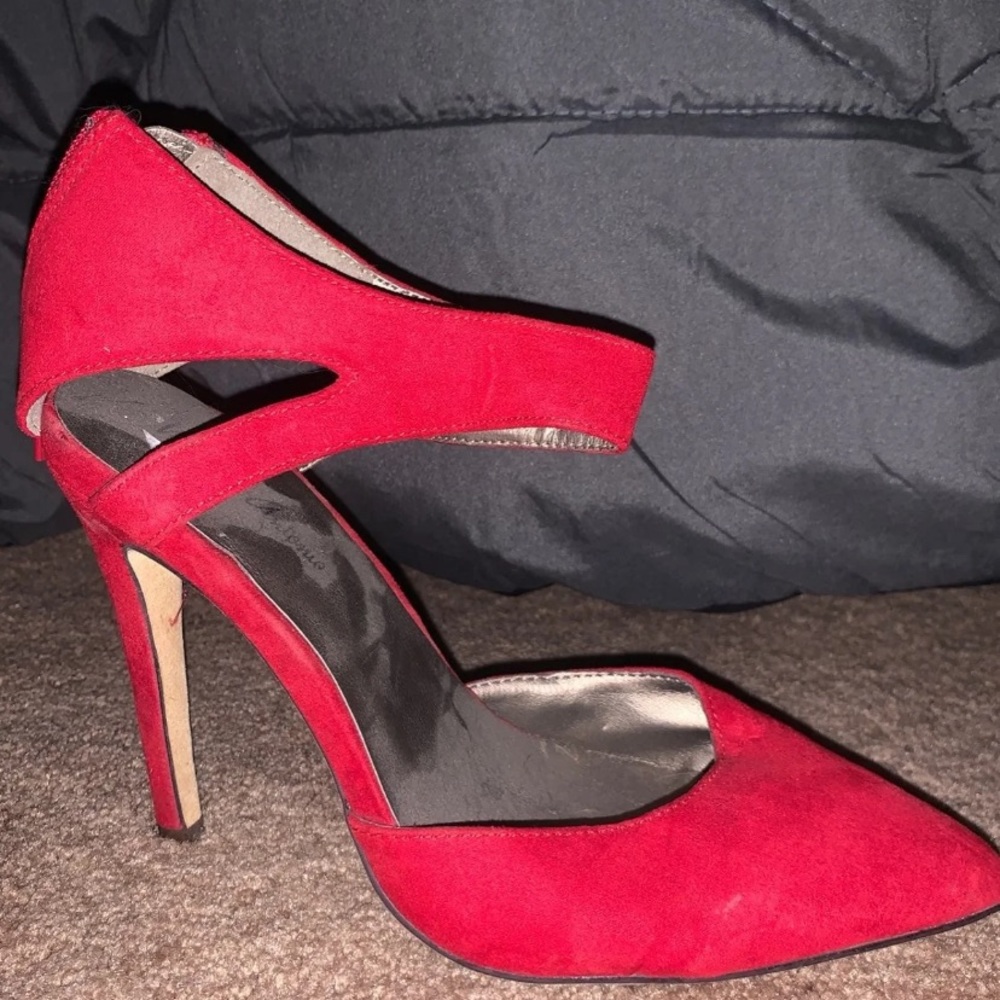 Red high heels